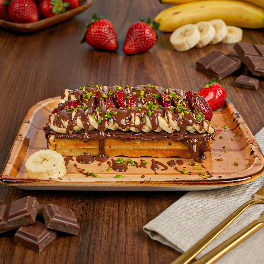 Meyveli Waffle