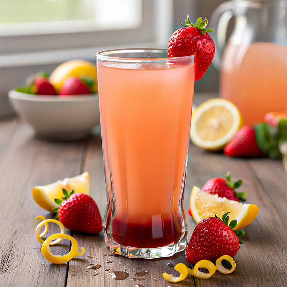 Çilekli Limonata